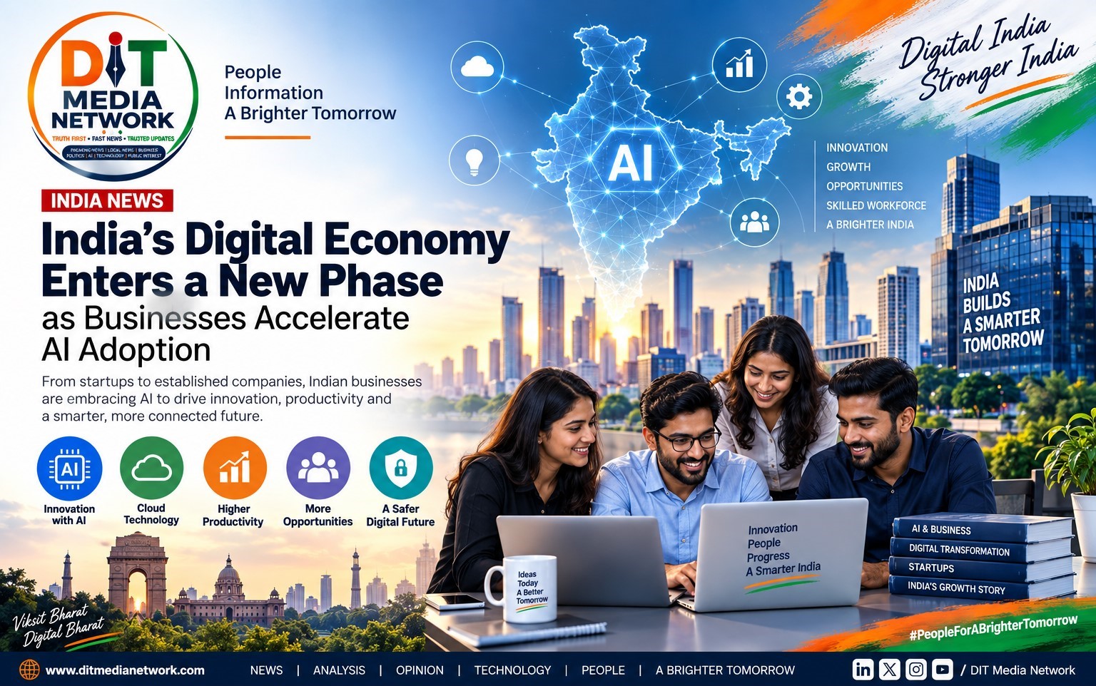 India’s Digital Economy Enters a New Phase as Businesses Accelerate AI Adoption